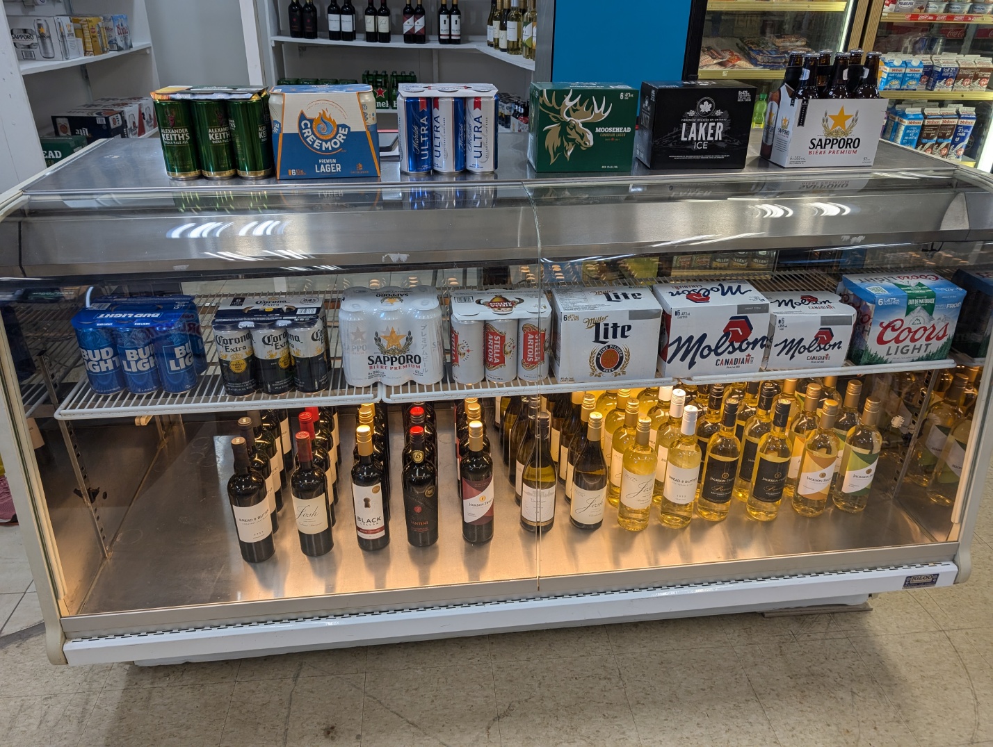 Beer & Wine in Sunny's Mini Mart