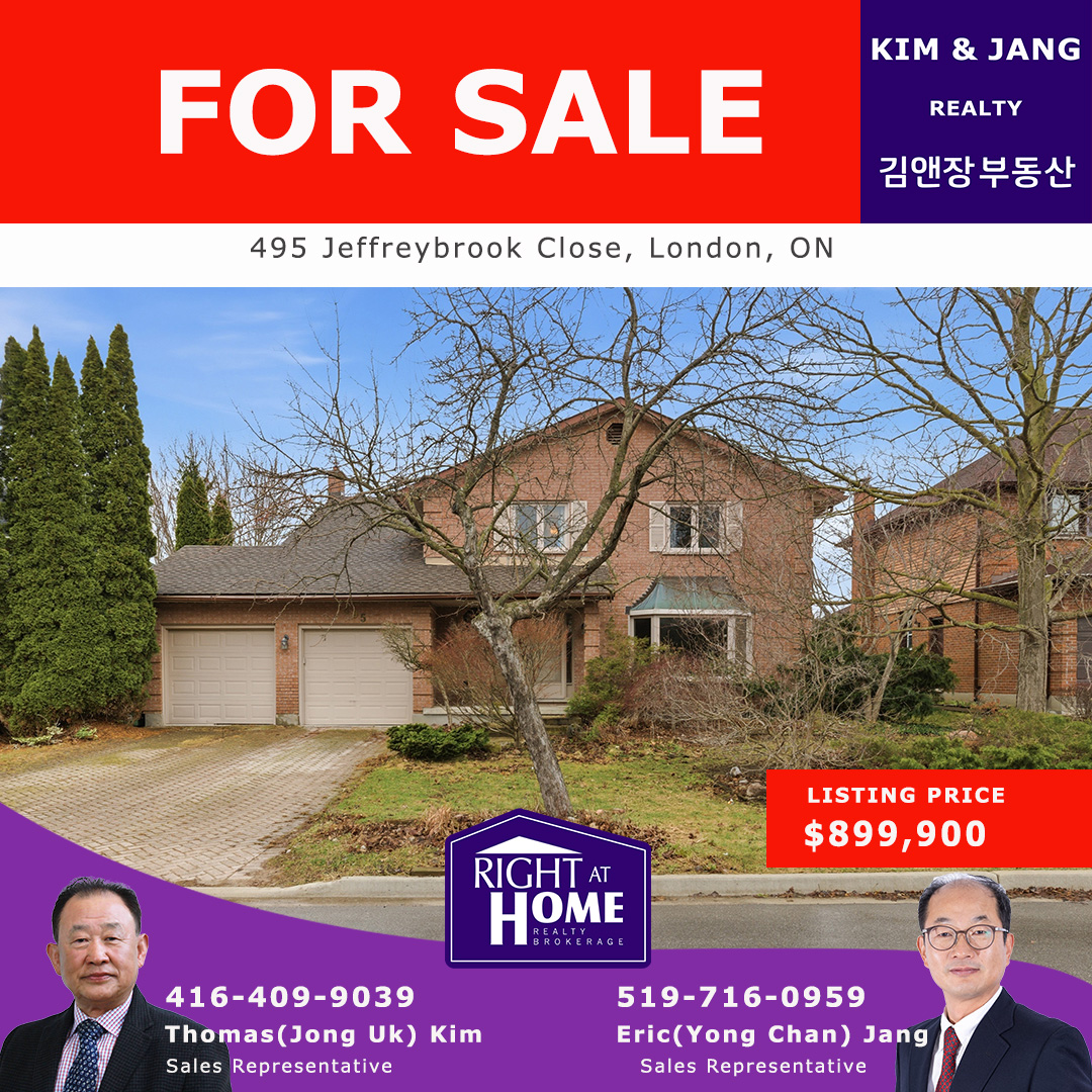 For Sale – 495 Jeffreybrook Close, London