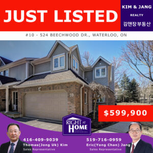 Read more about the article Just Listed – 524 Beechwood Dr., Waterloo